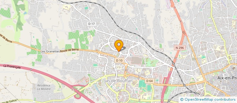 localisation de l'entreprise MONSIEUR MOUSSA OUERFELLI  AIX-EN-PROVENCE