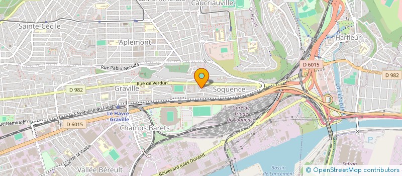 localisation de l'entreprise MONSIEUR MOUSSA SAHABI  LE HAVRE