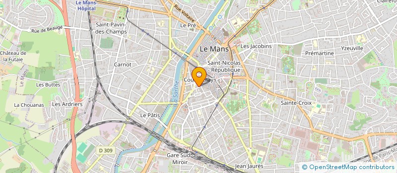 localisation de l'entreprise MONSIEUR MOUSSA SAMASSA  LE MANS