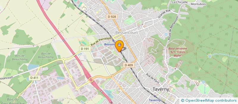 localisation de l'entreprise MONSIEUR MOUSSA SANGARE  BESSANCOURT