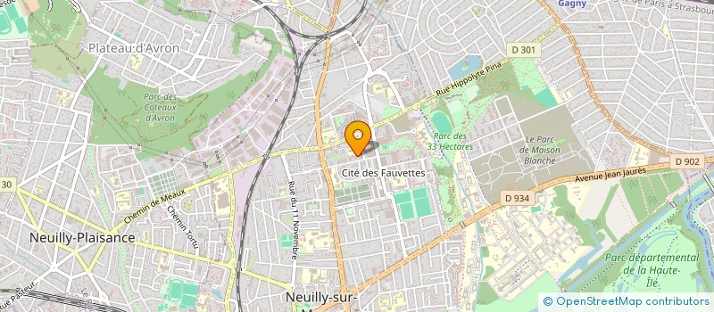 localisation de l'entreprise MONSIEUR MOUSSA SANGARE à NEUILLY-SUR-MARNE