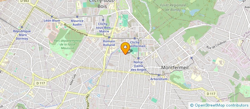 localisation de l'entreprise MONSIEUR MOUSSA SANGARE à MONTFERMEIL