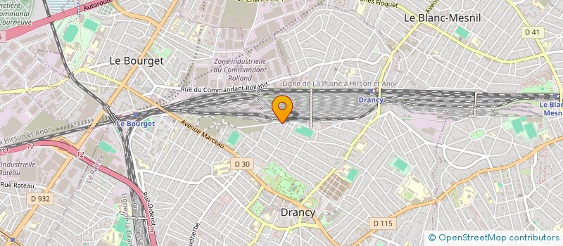 localisation de l'entreprise MONSIEUR MOUSSA SANGARE  DRANCY