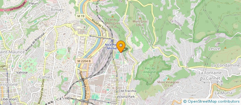 localisation de l'entreprise MONSIEUR MOUSSA SAVANE  NICE