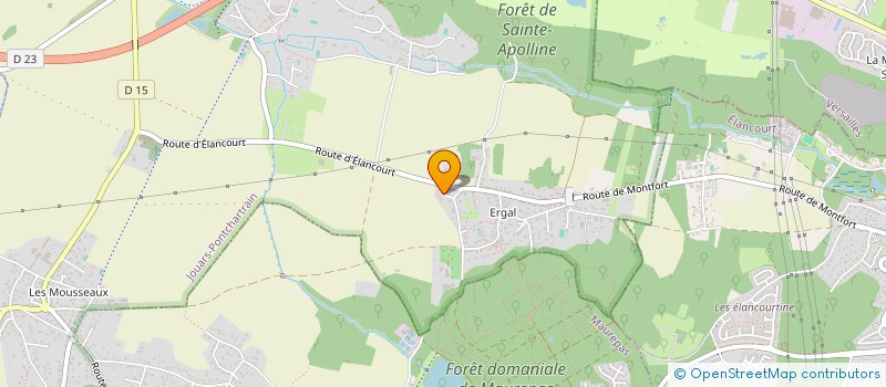 localisation de l'entreprise MONSIEUR MOUSSA SAYAH  JOUARS-PONTCHARTRAIN