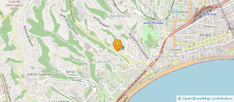 localisation de l'entreprise MONSIEUR MOUSSA SECK à NICE