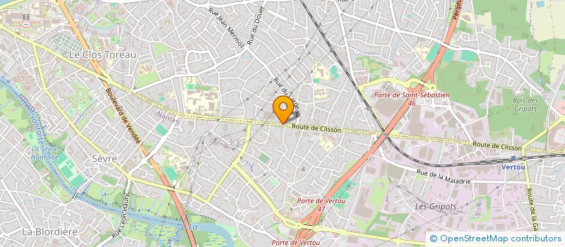 localisation de l'entreprise MONSIEUR MOUSSA SEYDOU  SAINT-SEBASTIEN-SUR-LOIRE