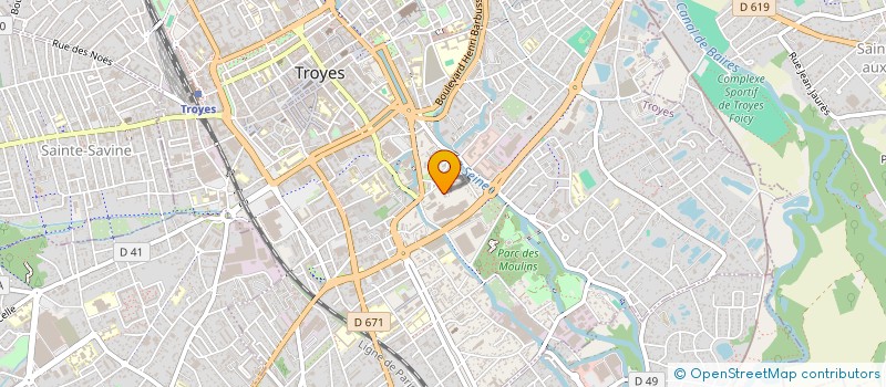 localisation de l'entreprise MONSIEUR MOUSSA SIDIBE  TROYES