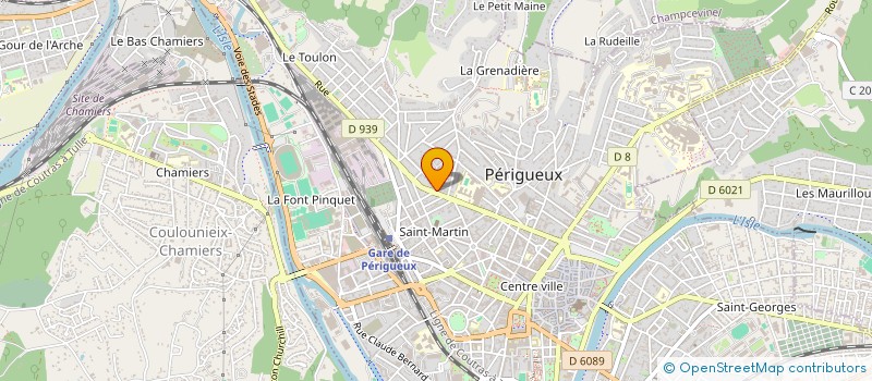 localisation de l'entreprise MONSIEUR MOUSSA SIDIBE à PERIGUEUX