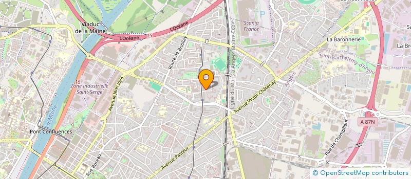 localisation de l'entreprise MONSIEUR MOUSSA SIDIBE à ANGERS