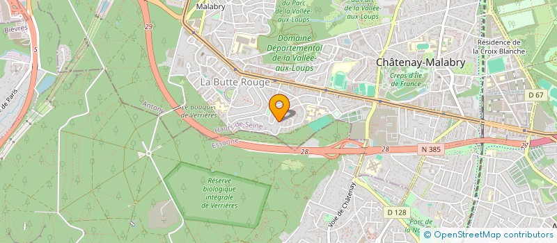 localisation de l'entreprise MONSIEUR MOUSSA SISSOKO  CHATENAY-MALABRY