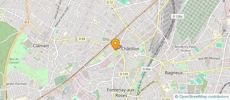 localisation de l'entreprise MONSIEUR MOUSSA SISSOKO à CHATILLON