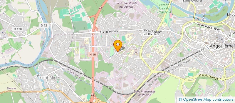 localisation de l'entreprise MONSIEUR MOUSSA SOIFOINE à ANGOULEME