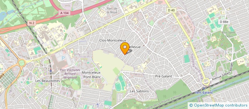 localisation de l'entreprise MONSIEUR MOUSSA SOUKOUNA à VILLEPINTE