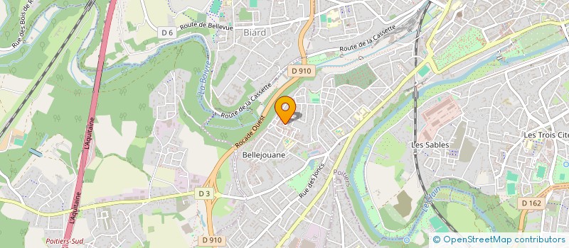 localisation de l'entreprise MONSIEUR MOUSSA SOULEYMAN ISSA  POITIERS