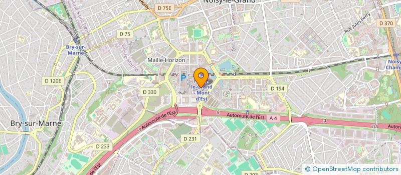 localisation de l'entreprise MONSIEUR MOUSSA SOUMAHORO  NOISY-LE-GRAND