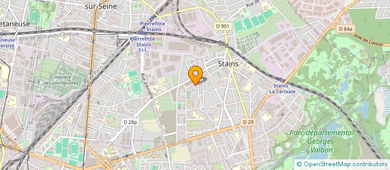 localisation de l'entreprise MONSIEUR MOUSSA SOUMARE à STAINS
