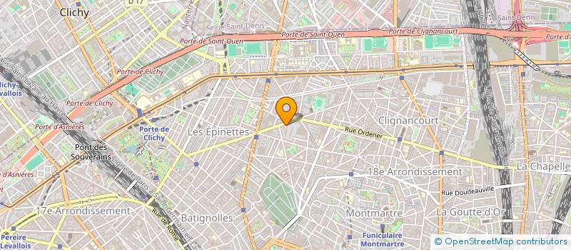 localisation de l'entreprise MONSIEUR MOUSSA SOW  PARIS