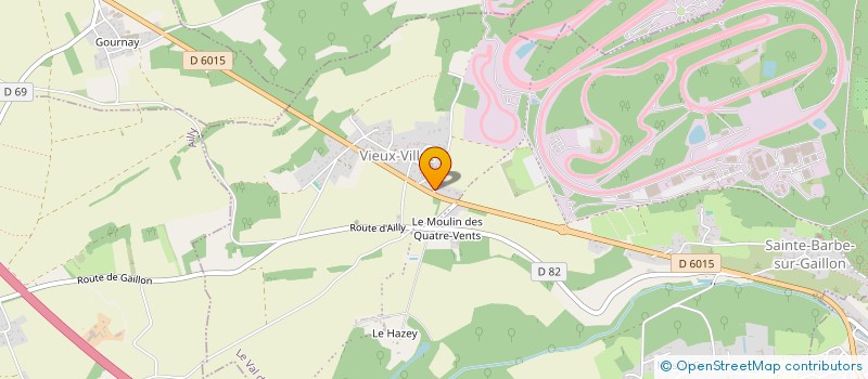 localisation de l'entreprise MONSIEUR MOUSSA SY  LE VAL D'HAZEY