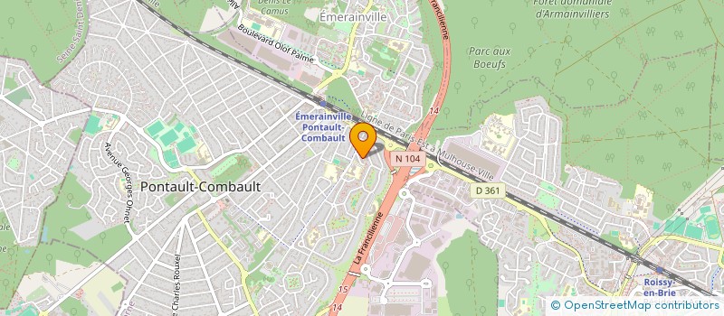 localisation de l'entreprise MONSIEUR MOUSSA SYLLA à PONTAULT-COMBAULT