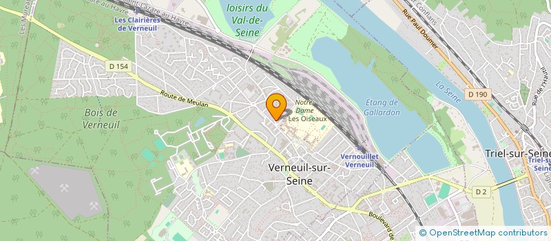 localisation de l'entreprise MONSIEUR MOUSSA SYLLA  VERNEUIL-SUR-SEINE