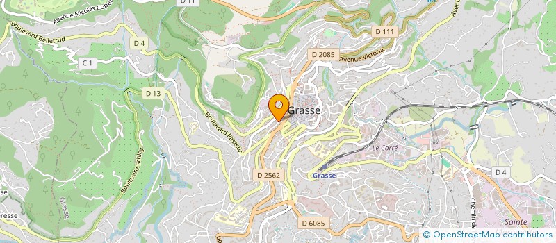 localisation de l'entreprise MONSIEUR MOUSSA TALL  GRASSE