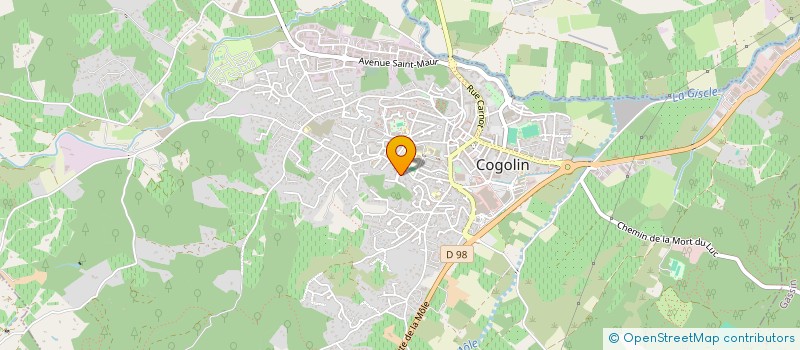 localisation de l'entreprise MONSIEUR MOUSSA TERFA à COGOLIN