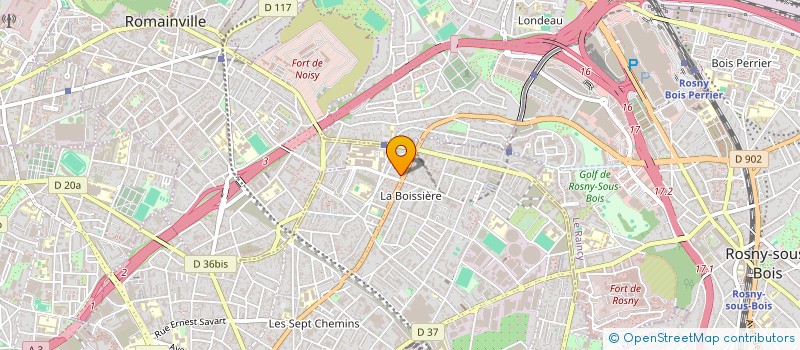 localisation de l'entreprise MONSIEUR MOUSSA TOURE à MONTREUIL