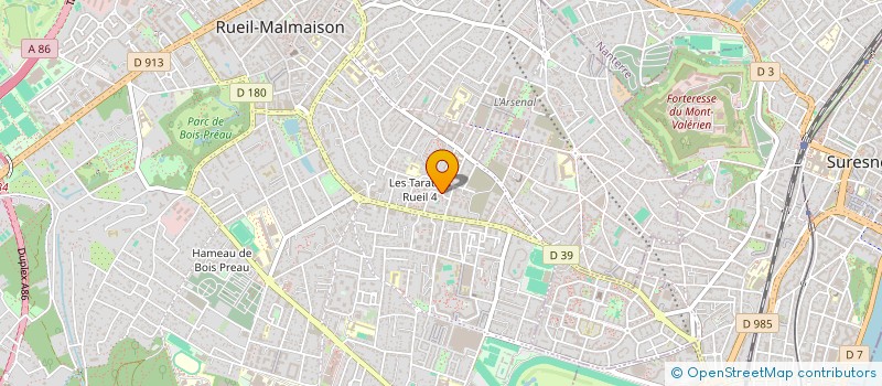 localisation de l'entreprise MONSIEUR MOUSSA TRAORE à RUEIL-MALMAISON