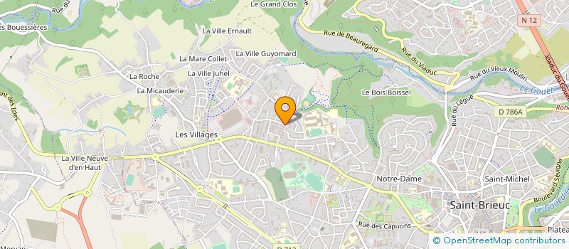 localisation de l'entreprise MONSIEUR MOUSSA TRAORE à SAINT-BRIEUC