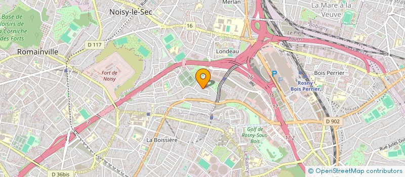 localisation de l'entreprise MONSIEUR MOUSSA TRAORE  NOISY-LE-SEC