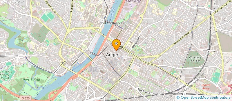 localisation de l'entreprise MONSIEUR MOUSSA TRAORE à ANGERS