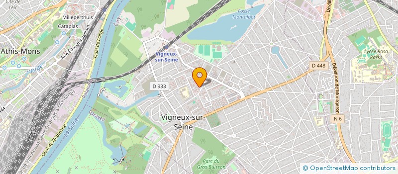 localisation de l'entreprise MONSIEUR MOUSSA TRAORE à VIGNEUX-SUR-SEINE