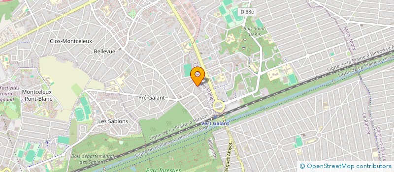 localisation de l'entreprise MONSIEUR MOUSSA TRAORE à VILLEPINTE