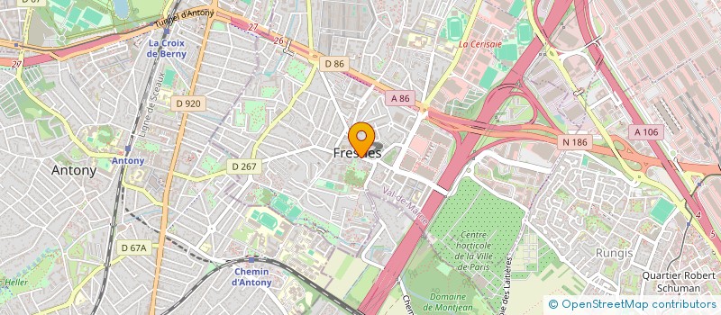 localisation de l'entreprise MONSIEUR MOUSSA WEHBI  FRESNES