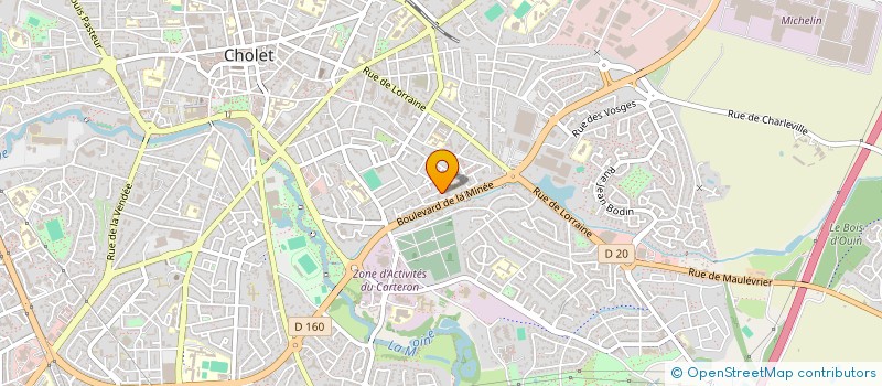 localisation de l'entreprise MONSIEUR MOUSSA YAHIA DJEDDA à CHOLET