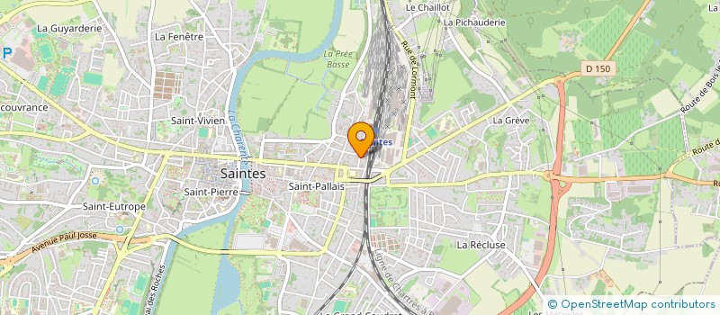 localisation de l'entreprise MONSIEUR MOUSSA YE  SAINTES