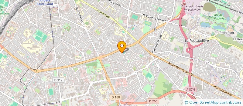 localisation de l'entreprise MONSIEUR MOUSSA YERIKHANOV à ANGERS