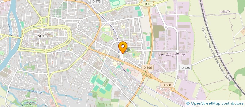 localisation de l'entreprise MONSIEUR MOUSSA ZAROUALA  SENS