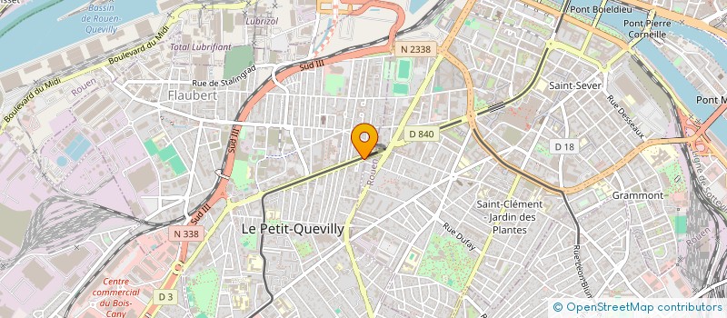 localisation de l'entreprise MONSIEUR MOUSSA ZITOUNI à LE PETIT-QUEVILLY