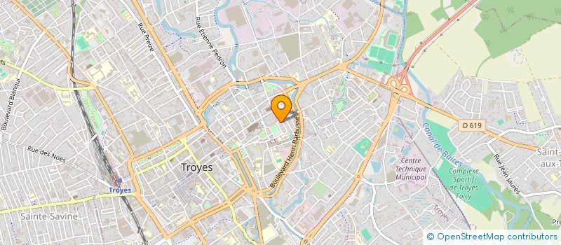 localisation de l'entreprise MONSIEUR MOUSSAAB ALKHAIR EL-YADRI  TROYES