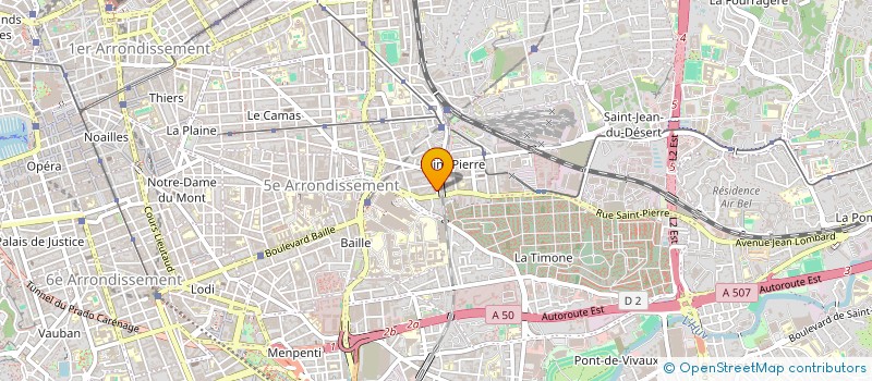 localisation de l'entreprise MONSIEUR MOUSSAAB GUEDJALI à MARSEILLE