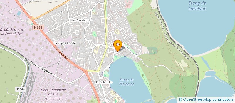 localisation de l'entreprise MONSIEUR MOUSSE DIAGNE  FOS-SUR-MER