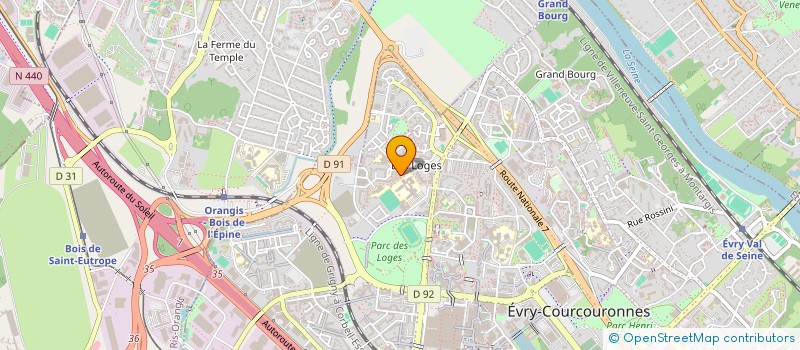 localisation de l'entreprise MONSIEUR MOUSSIRE SISSOKO  EVRY-COURCOURONNES