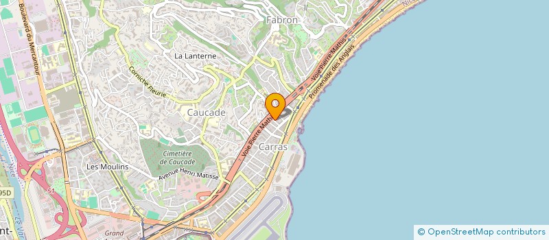 localisation de l'entreprise MONSIEUR MOUSTADRANE ALI AHAMADI  NICE