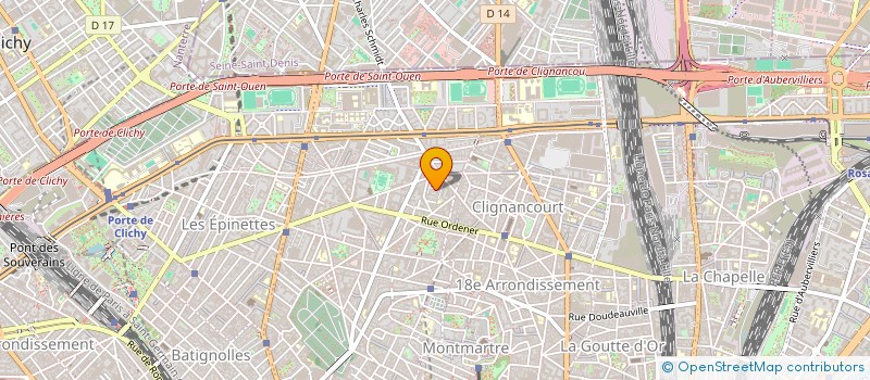 localisation de l'entreprise MONSIEUR MOUSTAFA BENBERRAH  PARIS