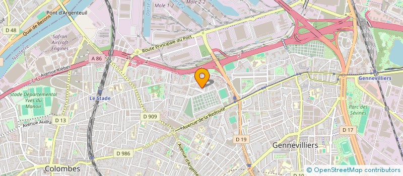 localisation de l'entreprise MONSIEUR MOUSTAFA ELHAZ  ASNIERES-SUR-SEINE