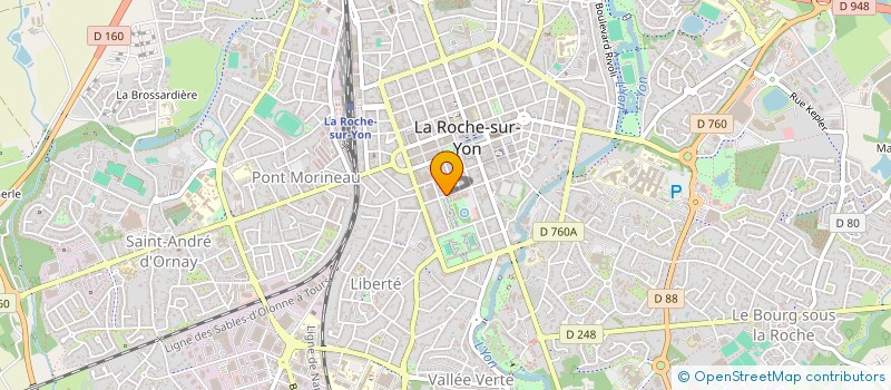 localisation de l'entreprise MONSIEUR MOUSTAFA ELMI RAGE à LA ROCHE-SUR-YON