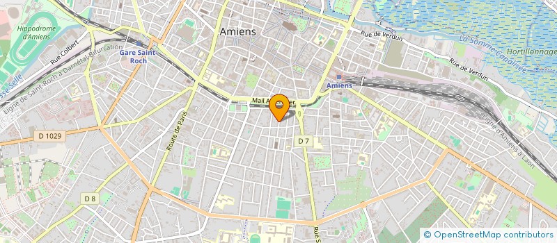 localisation de l'entreprise MONSIEUR MOUSTAFA GUELFAT  AMIENS