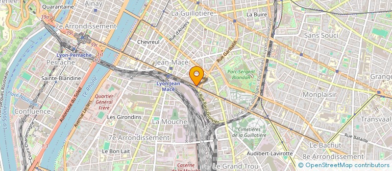 localisation de l'entreprise MONSIEUR MOUSTAFA JOUHRI  LYON